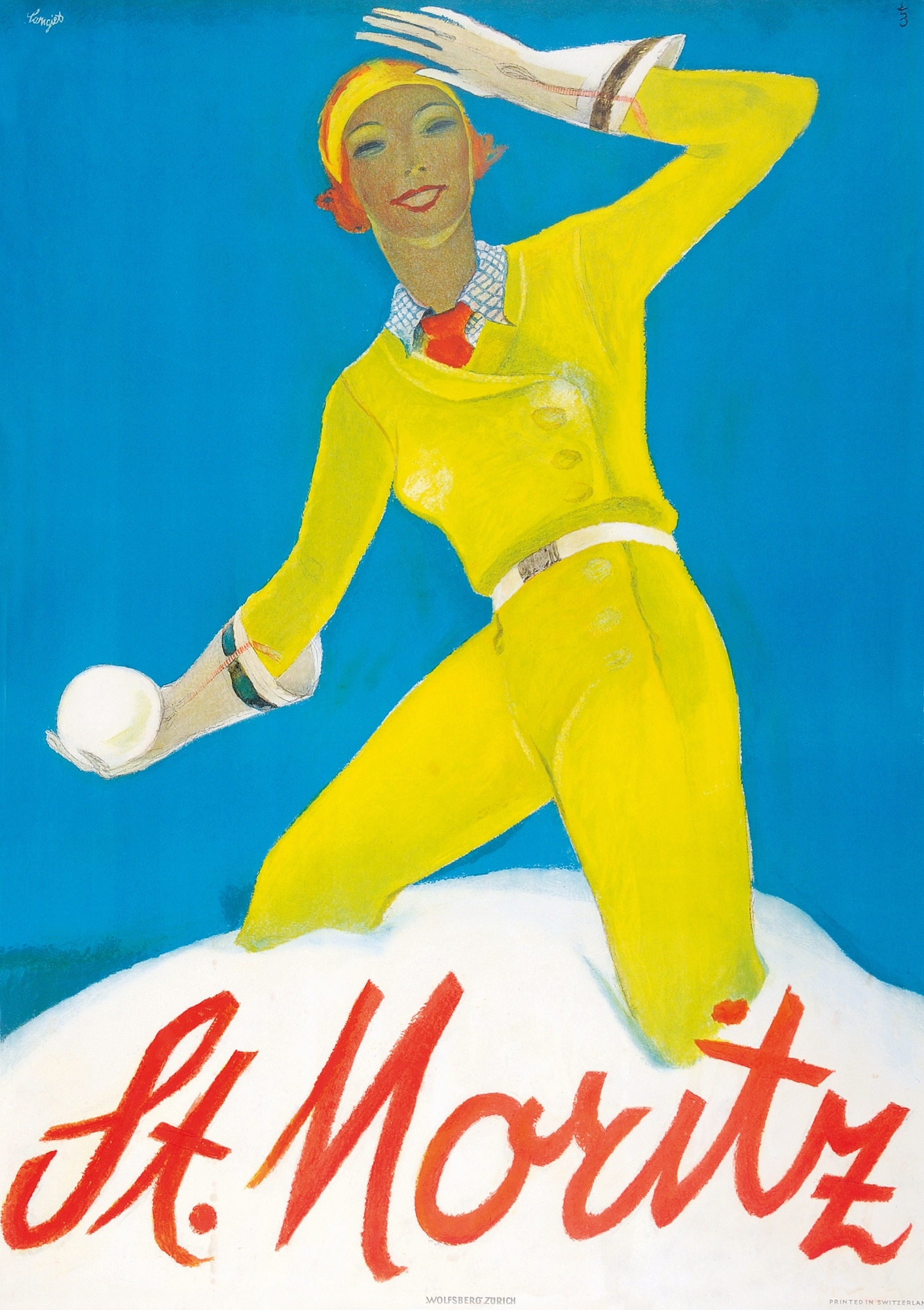 St. Moritz by Alois Carigiet, 1934