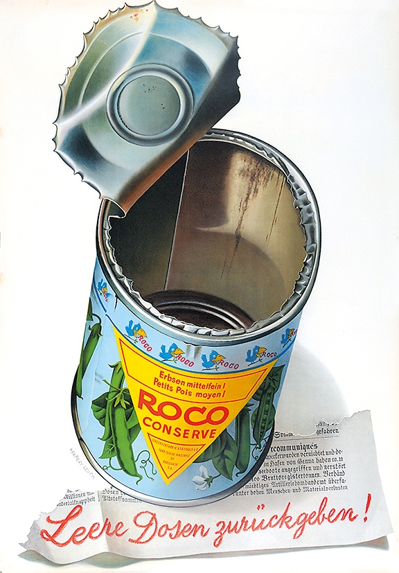 ROCO Conserve by Herbert Leupin, 1944