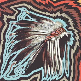 Native American Head Dress - George Tepper