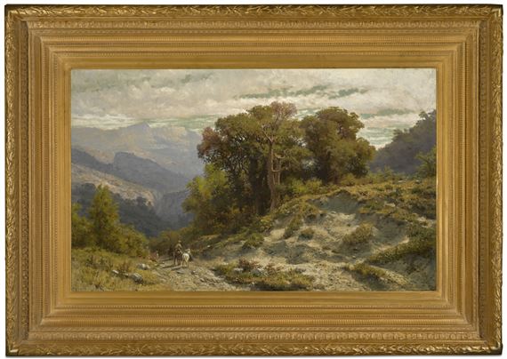CAUCASIAN LANDSCAPE by Lev Felixovich Lagorio, 1873