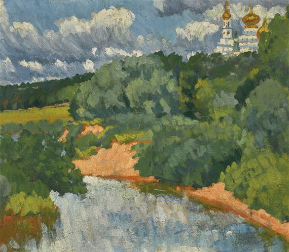 NEW JERUSALEM by Petr Ivanovich Kelin, 1918