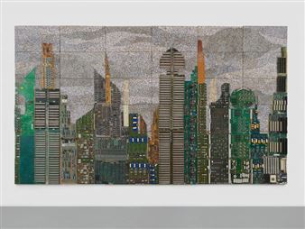 Elias Sime: Tightrope - GRIMM, Amsterdam (Halsstraat)