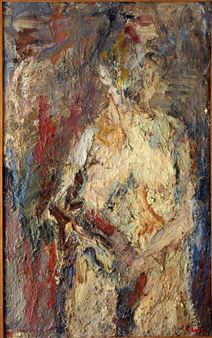 Eugène Leroy: Accrochage - Galerie Claude Bernard