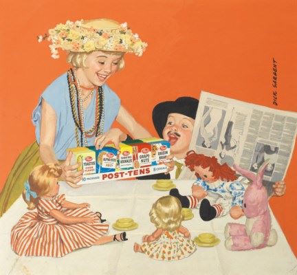 A Choice for All Ages--That's Post-Tens by Richard Sargent, 1958