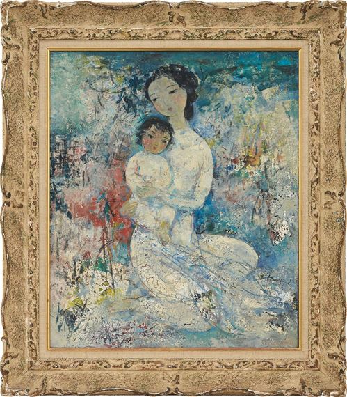 Maternité by Vu-Cao Dam, 1961