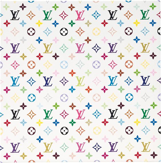 Louis Vuitton Monogram Multicolore (White), 2007 - Takashi