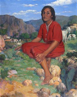 "Pastora Con Su Rebano" - Eduardo Soria