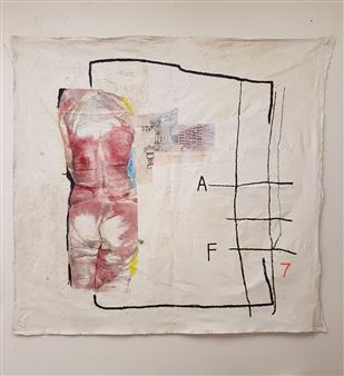 Mandy El-Sayegh: Mutations in Blue, White and Red - Lehmann Maupin, New York (West 22nd St)