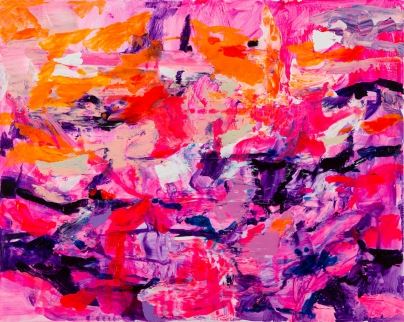 Purple Map by Gossia Zielaskowska, 2018