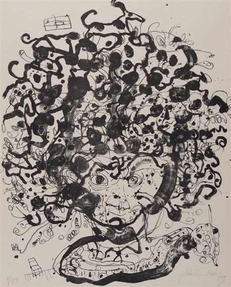 Portrait of Brett Whiteley by John Olsen, 1979