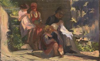 WOMEN WORKING - Gaetano Spinelli
