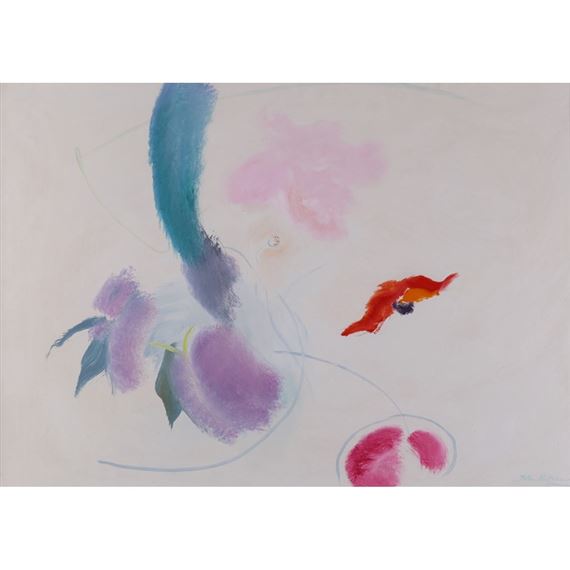 Flowers into softness by John Hitchens, 1967