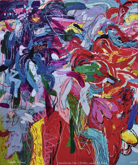 THE OLD MAN HAS A GARDEN UNDER HIS BED by Rafiee Abdul Ghani, 2018