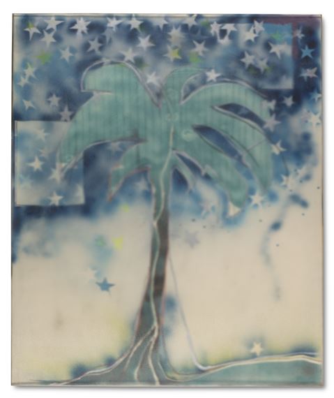 PARTICOLARE DI OASI by Mario Schifano, 1968