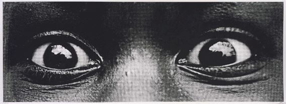 Sans titre (Eyes) by JR, 2008