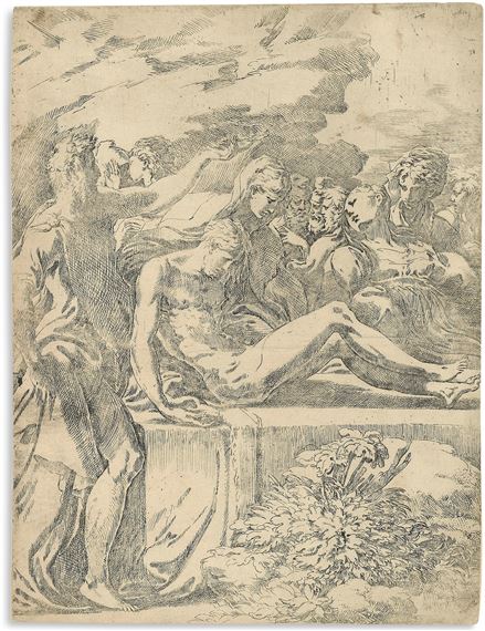 The Entombment by Parmigianino, 1527-1531