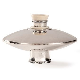 A silver covered bowl - Netherlandish School