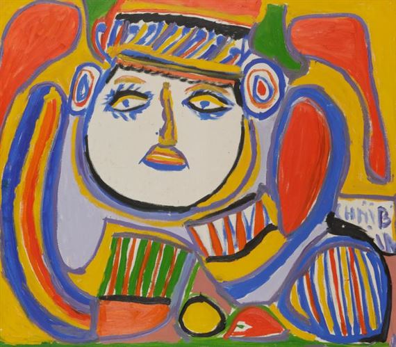 L’Amoureux by Chaibia Tallal, 1988