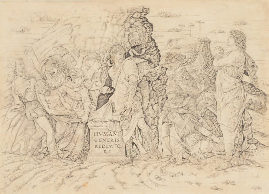 La Mise au Tombeau by Andrea Mantegna