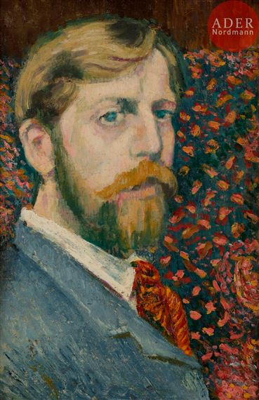 Autoportrait by Georges Lemmen, 1890