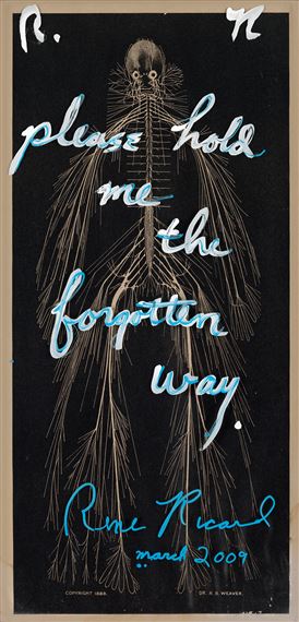 Hold Me the Forgotten Way by Rene Ricard, 2009