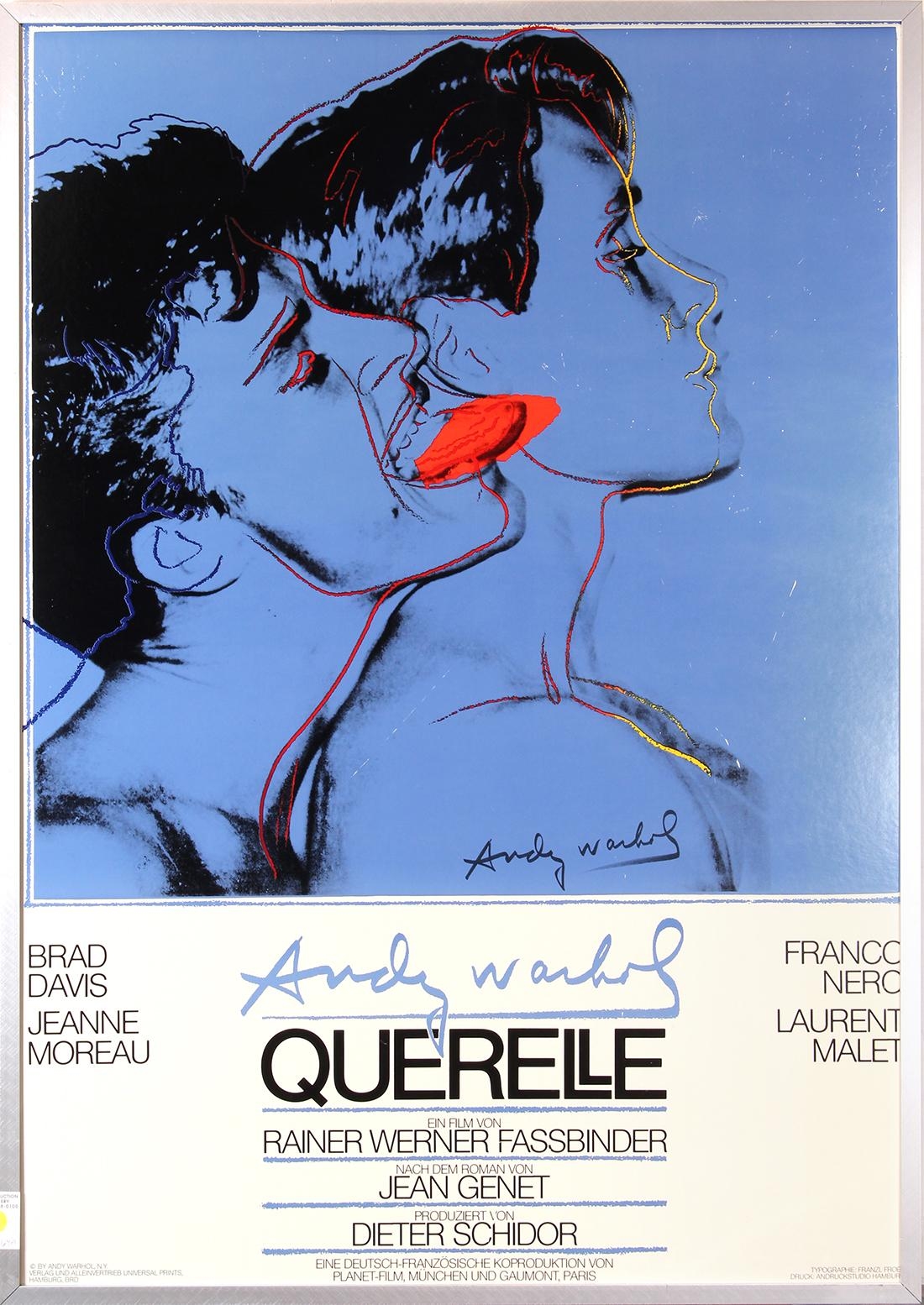 Querelle (Blue) by Andy Warhol, 1982