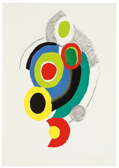 15 Works: Les Illuminations by Sonia Delaunay, 1973