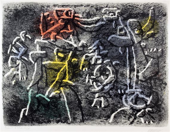 MAGIC RUPESTRE by Willi Baumeister, 1953