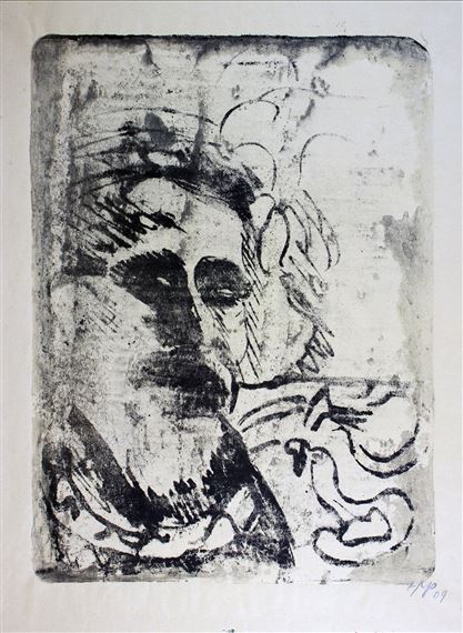 CLOWN by Max Pechstein, 1909