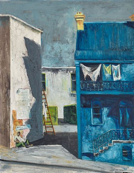  Laneway by Elaine Haxton, 1954