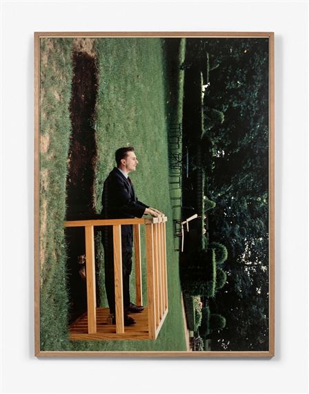 Balcon 1 (Bionnay) by Philippe Ramette, 1996