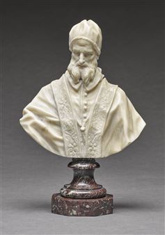 BUST OF POPE GREGORY XIII (1502-1585) - Carlo Francesco Mellone
