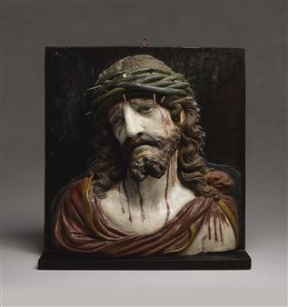 RELIEF BUST OF THE ECCE HOMO - Hermanos Garcia