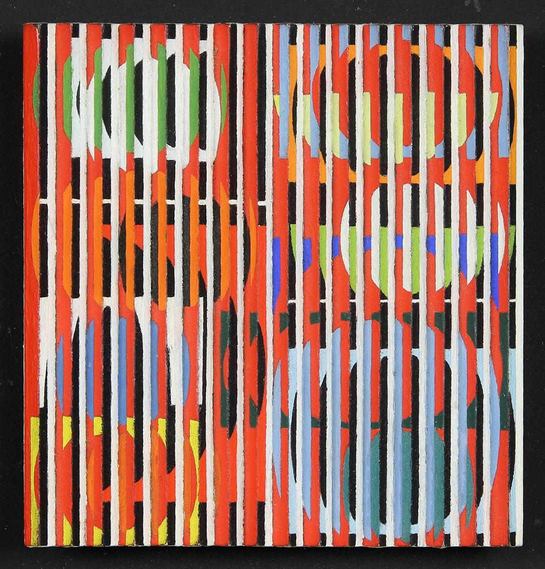 Yaacov Agam | Red Movement (1962) | MutualArt