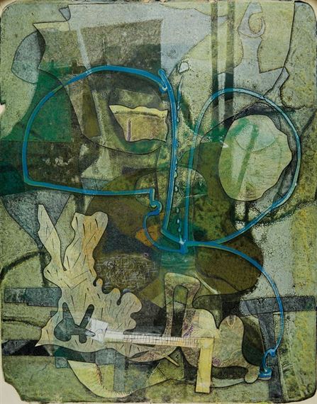 Sea Gardens by Harold Town, 1955