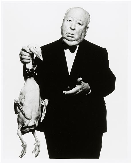 Alfred Hitchcock, Los Angeles by Albert Watson, 1973