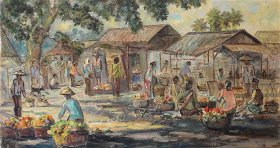 Pasar di Indonesia by S. Djuprijany, 1961
