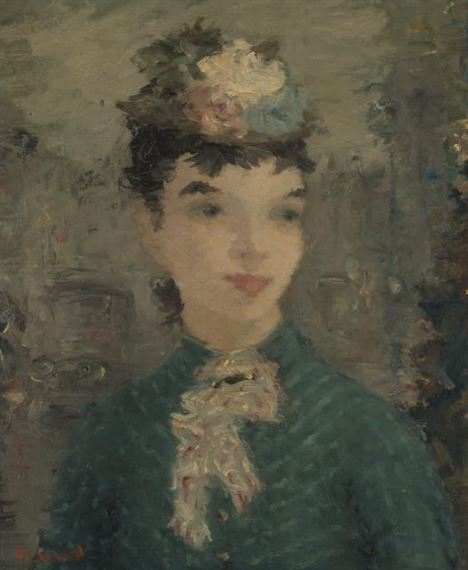 Dietz Edzard | Portrait of a Young Woman | MutualArt