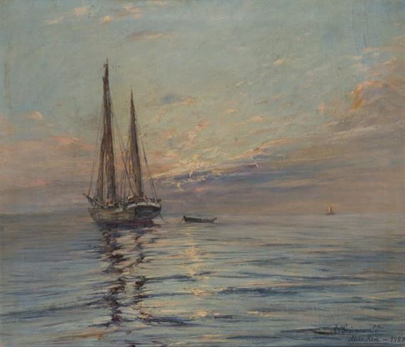 Abendfrieden by Arthur Grunewald, 1927