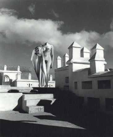 Artwork by Pierre Boucher, "Nu à Télouet", Made of Silver print