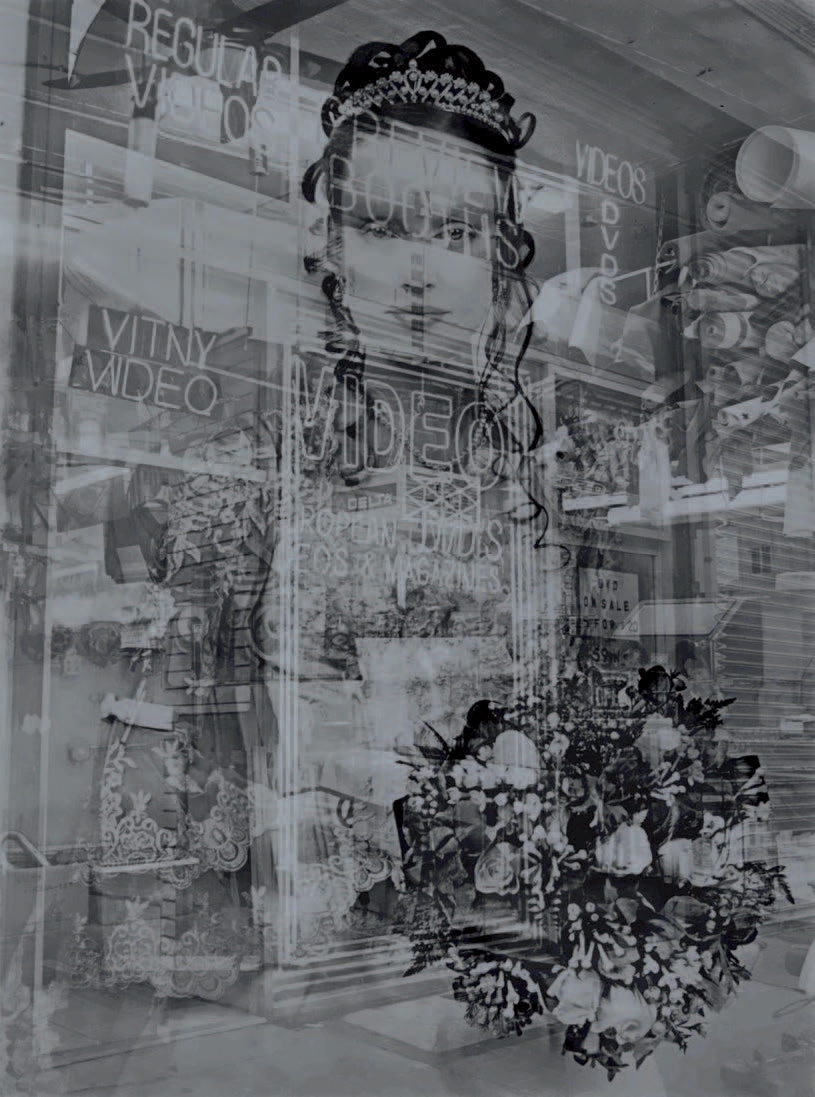 Artwork by Valérie Belin, Sans titre, de la série "Brides", Made of Silver print