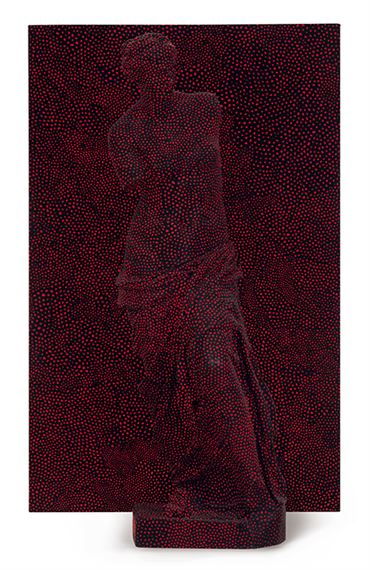 Statue of Venus Obliterated by Infinity Nets by Yayoi Kusama, 1998