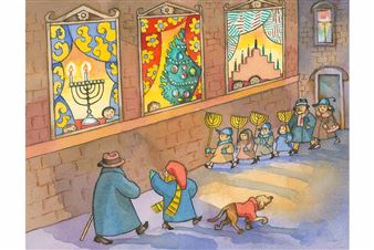 New Exhibition Celebrates Winter Holidays Through the Art of Children's Picture Books