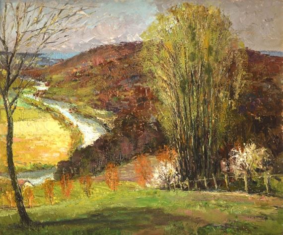 Sumanovic Sava Paysage D Ete Mutualart