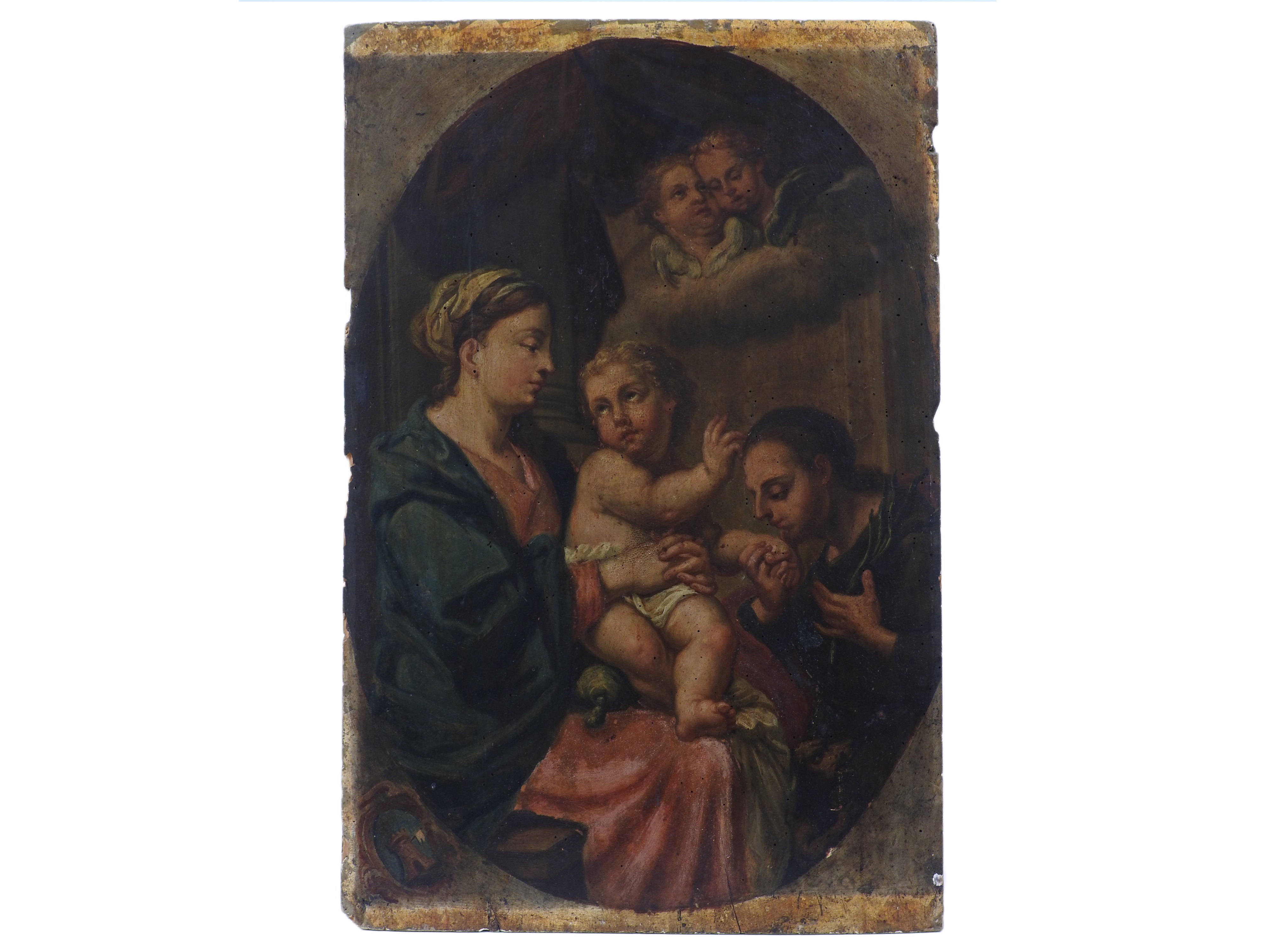 Emilian School, 17th Century | The mystical marriage of Saint Catherine ...