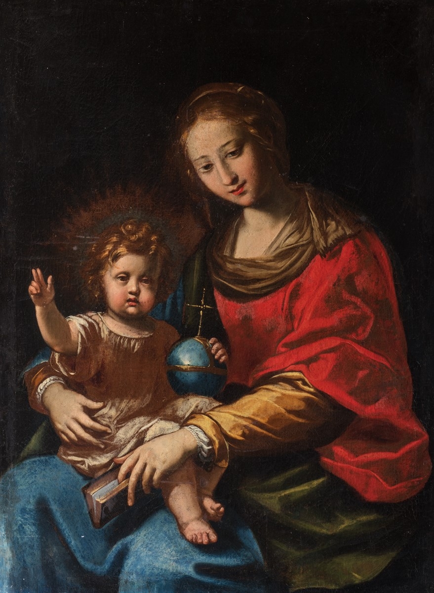 Tuscan School, 17th Century | Madonna with Child | MutualArt