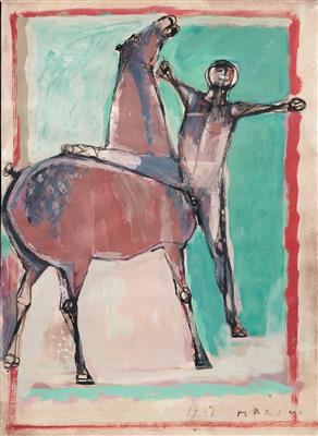 Marino Marini | Cavallo e cavaliere (1946) | MutualArt