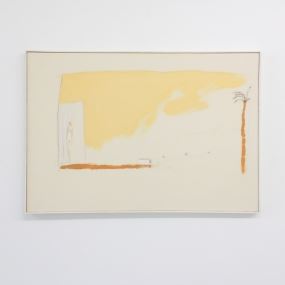 Karl Bohrmann: Himmel und Erde Zeichnung, Collage, Leinwand, Grafik - Mike Karstens