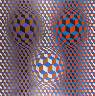 Nebulus - Victor Vasarely