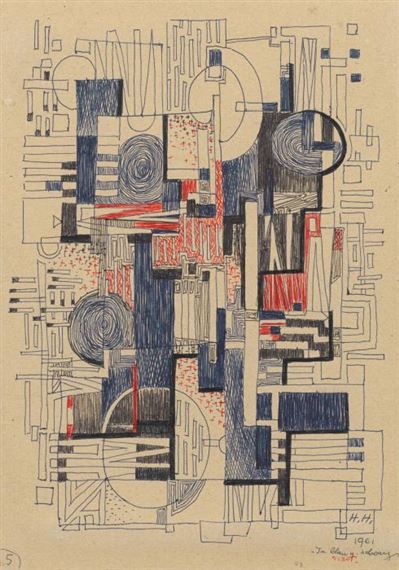 »In blau und schwarz« (In blue and black)